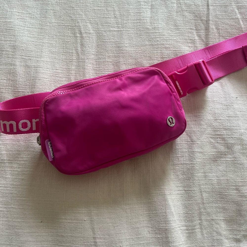 lululemon athletica Pink Belt Bag